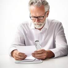 3 合 1 可调节 5 倍放大镜，可挂在脖子上、放在桌上或手持。5.12 英寸直径放大镜镜头，可用于免提阅读、缝纫、工艺品、阅读报纸、放大手机屏幕