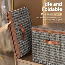 1pc Clothes Organizer Box For Wardrobe Shirts Pants - Multicolor - View 4