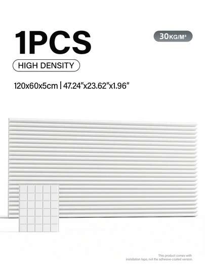 JIPO SPORT 1包吸音泡沫（48x24x2英寸）| 采用优质隔音材料制成 | 实现最大吸音效果 | 适用于录音室、家庭影院墙壁/天花板吸音板