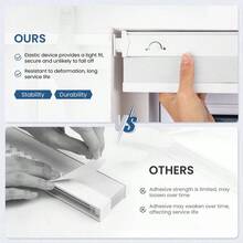 No Tools No Drill Cordless Cellular Shades,34 W X 36 H,Blackout Honeycomb Blinds For Indoor Windows,UV Protection Privacy No Drill Blinds For Home,Door,White - 白色黑色34 - 查看 5