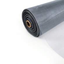 灰色可调节门窗纱网，可自行裁剪尺寸，防虫帘，高透光率透气替换网，可水洗重复使用 - 灰色 - 查看 5