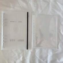 10pcs/20pcs A5 Loose Leaf Single Pocket Photo Album Card Holder, Transparent Inner Pages For Photos And Collectible Cards - Clear - View 6