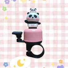 这款熊猫造型的自行车铃以中国国宝熊猫为主题，铃声响亮清脆，在户外骑行时能轻松吸引注意力。该铃通用，适用于各种自行车、滑板车和三轮车，满足不同用户的需求。 - 彩色 - 查看 6