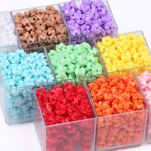 100pcs Acrylic Gear Beads Spacers, Multi-Color Options, DIY Jewelry Making, Beading, Craft Supplies, Friendship Gifts, Home Decor, Small Accessories