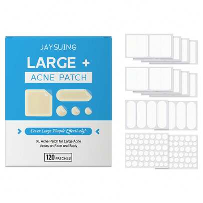 240pcs/120pcs Acne Pimple Patch, Alcohol-Free, Multi-Size, Gentle & Non-Irritating, Fragrance-Free, Suitable For All Skin Types