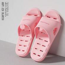 Cómodas zapatillas antideslizantes y antibacterianas para hombres para interiores, zapatillas de baño de EVA para mujeres, regalos para el Día de la Mujer, artículos esenciales para viajes, recuerdos de boda, estilo Y2K, para dormitorio, accesorios de coche para mujeres, decoración de cocina, playa, verano, vacaciones, viajes esenciales, blusas para salir, artículos del hogar - Zapatillas de hombre y de mujer - Ver 11