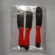 Mini Stainless Steel Butter Knife, Spreads Bread, Toast, Cheese, Jam, Peanut Butter, Small Spatula Scraper, Can Stand