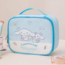 1pc Women's Portable Toiletry Bag, Cute High-Quality Large Capacity Travel Organizer - Multicolor - View 9