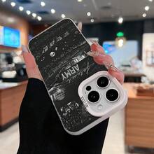 Escenario de concierto de  con diseño "Forever ARMY". Esta elegante funda es compatible con iPhone 17, 16, 15, 14 Pro Max, 13, 12, 11, XR y XS Plus. Fabricada en TPU flexible, resistente a golpes y arañazos, ofrece una excelente protección contra caídas y un agarre cómodo. Es un regalo ideal para familiares, amigos y seres queridos, y una opción perfecta para festivales. - Plateado - Ver 4