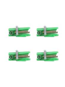 4件套符合人体工学的拇指和手指修枝剪 - 锋利刀片，可精确修剪蔬菜、香草、盆景和家庭园艺植物，防滑手柄，经久耐用 - 彩色 - 查看 12