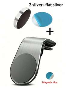 1/2个装磁吸式车载手机支架，隐形吸盘式车载手机支架，强磁车载手机支架，适用于导航 - 彩色 - 查看 10