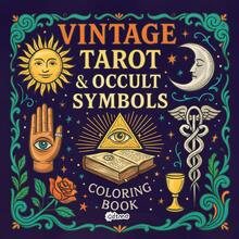 GDTME Sách tô màu giảm căng thẳng dành cho người lớn với chủ đề Bài Tarot và Biểu tượng Huyền bí - Một cuốn sách tô màu dành cho người lớn với nhiều thiết kế phức tạp và tinh tế, hoàn hảo cho người lớn sử dụng. Một món quà lý tưởng cho Ngày Valentine, Ngày Tình bạn và mùa tựu trường. - Nhiều màu - Xem 11