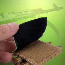 2 Hole 7.62mm & 3in Shotshell Tactical Hook And Loop Pouch, Loose Hook And Loop Tool - Multicolor - View 5