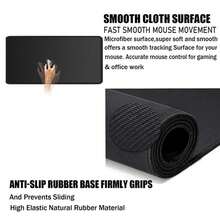 XL 600X300mm Anime Mousepad HD Printing Computer Gamer Locking Lock Edge Mouse Pad XXL 900x400mm Keyboard PC Desk Pad - 15 - Xem 5