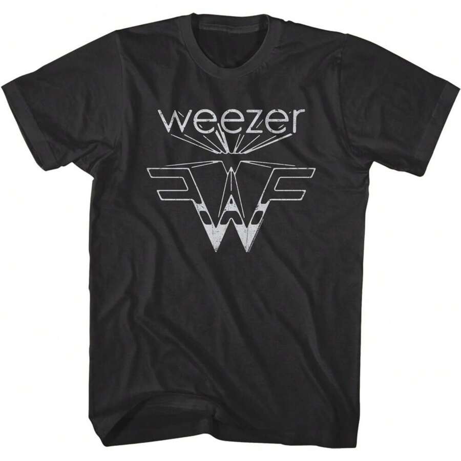 Weezer Men's T Shirt Maladroit Alternative Rock Band Merch Live Album - màu đen - Xem 1