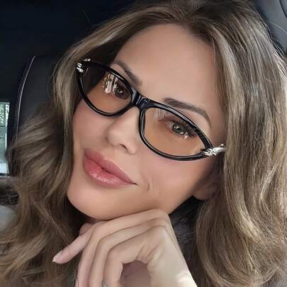 1 Đôi vòng chân mắt mèo thắt nút thời trang nữ, họa tiết da báo phong cách Bohemian, chất liệu PC (Polycarbonate) dành cho nữ, phù hợp mọi mùa.