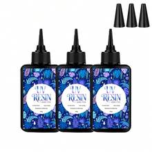 100g/200g/300g UV Curing Resin (Hard) - Crystal Clear, Fast Curing Epoxy Resin Suitable For Jewelry Making, Crafts, Casting And Coating - Clear - View 9