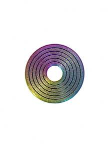 3D打印旋转指环 - PLA塑料减压玩具，适合办公室使用，小巧设计，红/黄配色，适合14岁以上成人，色彩鲜艳，经久耐用，是送给上班族的理想礼物 - 彩色 - 查看 5