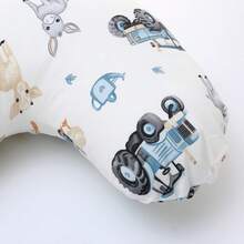 U-Shaped Nursing Pillow, Baby Learning Sit-Up Pillow, Maternity Pillow, Cartoon Tractor - Cartoon Tractor - View 5