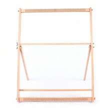 Wooden Handmade Weaving Loom Frame Tapestry Weaving Kit With Comb And Bobbin NEW - 1 - View 8