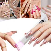 Lampe à ongles en gel portable avec affichage numérique, sans fil rapide à main/lanterne de lapin, interrupteur 2-en-1 avec minuterie de retard, convient pour la maison, le salon, éclairage moderne, lampe minimaliste, éclairage portable, veilleuse intelligente, éclairage pour petits espaces, passionnés de décoration d'intérieur, voyage - Équipement de durcissement de vernis à ongles en gel, un cadeau idéal - Blanc - Voir 10