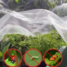 Insect Bird Barrier Netting Mesh- 9.84 X 26.24 Feet Garden Bug Netting Plant Cover For Protect Plant Fruits Flower From Insect Bird Eating - 3*8m/9.84*26.24ft - View 4
