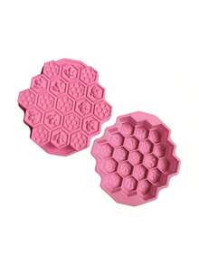 1pc Honeycomb Bee Silicone Mold, Suitable For Making Candles, Soaps, Clay And Other DIY Handmade Gifts - Easy Demold, Flexible And Durable, Can Be Used To Make Creative Handmade Soaps, Also Suitable As Wedding Gifts, Candle Mold - Multicolor - View 4