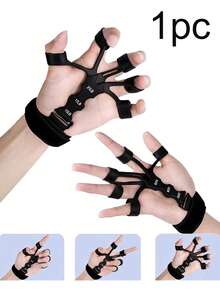 1 st justerbar handgreppsförstärkare, professionell armträningsutrustning för män, fingerrehabiliterings- och träningsverktyg, lämplig för greppstyrketräning, handstärkande anordning, underarmstränare - Multifärgad - Visa 2