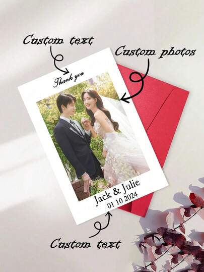 A Set Of Customized Valentine's Day Heart-Shaped Photo Greeting Cards To Wish You A "Happy Valentine's Day," Including Editable Photos, Text Messages, Printable Detail Cards, Valentine's Day Commemorative Cards, Attachment Cards, And Editable Templates. A Personalized Gift For Your Wife, Lover, Or Sweetheart, Perfectly Paired With Flowers.