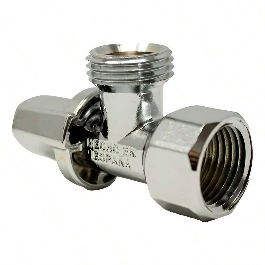 Llave TendenciaControl 1/4 Retorno 1/2 X 1/2 Coflex Ip-133 Cromada Calidad Premium - 1 - Ver 1