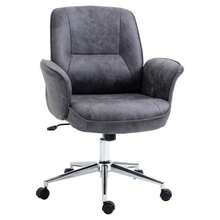 XXL Ergonomic Office Chair With Tilt Function, Height Adjustable, Supports Up To 120 Kg, Grey - Grey - View 1