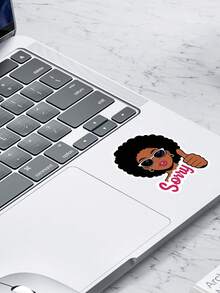 2/1pc Cute Apology Sticker - Personalized-Rich Funny Design Suitable For Laptop, Water Bottle, Etc. - one-size - View 3