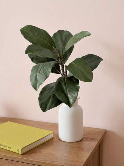 Cirelle 1 件人造叶植物装饰，适用于家庭、办公桌、情人节、礼物