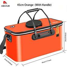 ABAHUB EVA Foldable Thickened Fishing Box, Multi-Functional Handheld Fishing Gear Storage And Fish Bucket. - Multicolor - View 20