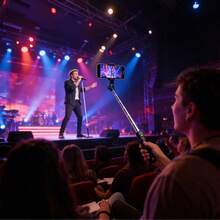 360° Portable Smartphone Stabilizer Tripod, Wireless Remote Control, Extendable Selfie Stick, Multi-Angle Shooting, Suitable For Short Videos, Live Streaming, Photography, Sturdy And Durable, Foldable For Easy Storage, Capture Memorable Moments - Black - View 6