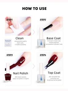 10ml/Pcs,2026 New Arrival Pink Nude Nails, Water Based Nail Polish,Fast Dry,Long Lasting,Peel Off,Autumn/Winter Colors,Manicure Nails Art For Women & Girls - 裸粉色 - 查看 5