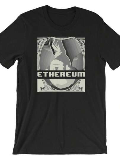 Ethereum Upside Down Dollar Cool Unisex Shirt _ Cryptocurrency Ether Blockchain Digital Coin Pun Hum
