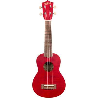 MU45F Exotic Soprano Ukulele Flamed Maple Cherry