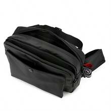 Unisex Outdoor Sports Sling Bag, Waterproof Durable Nylon Shoulder Bag With Anti-Theft Pocket, Adjustable Strap Waist Bag Suitable For Hiking, Climbing, Travel, Daily Use, Lightweight And Spacious Chest Bag For Phone, Wallet, Keys - Multicolor - View 10