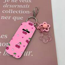 口红钥匙扣收纳包，多功能口红钥匙扣盒，夹式口红收纳包，女士包包配件，实用礼物，夹式口红盒，弹力口红钥匙扣收纳包 - A - 查看 4