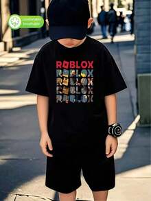 boys  t shirts camisas para niño  boys clothes ropa de niño boy clothes boy clothes for kids graphic kids clothes boys boy clothes teen boy clothes boy shirts cute tops - Negro - Ver 1