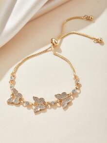 1pc Fashionable Petal Design Women Bracelet, Minimalist Girlfriend Gift, Unique Personalized Bracelet