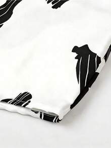 1pc Men's Lightweight Outdoor Shirt, Collared Design, Single-Breasted Closure, Patterned Design, Regular Fit, Polyester Fabric, Suitable For Outdoor Hiking, Sports, Vacation And Casual Wear White - White - View 5