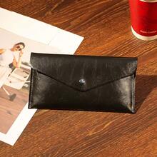 1pc Unisex Long Wallet, Fashion Minimalist Large Capacity Card Holder Coin Purse, Slim Simplified Wallet - Multicolor - View 5