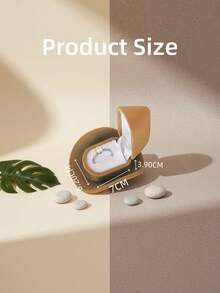 1个创意帽子造型首饰盒，奢华翻盖迷你戒指盒，可爱小巧的牛仔帽首饰礼品收纳盒，适合情人节、结婚纪念日、订婚、送给女友、妻子、男友、丈夫、情侣的礼物 - 彩色 - 查看 11