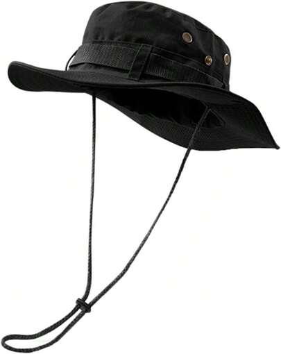 Coolwife Bucket Hats Boonie Hats Wide Brim Foldable Jungle Fishing Hiking Beach Cap