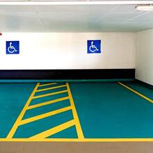 YITAPE 1pc PVC Caution Tape - Black & Yellow Striped Safety Tape - Waterproof, Corrosion Resistant, No Residue, Durable, Suitable For Indoor And Outdoor Use - Yellow - View 11