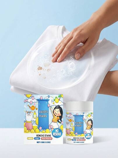 洗衣粉，清洁、去污、柔顺，清新自然香型，适合日常家庭洗衣