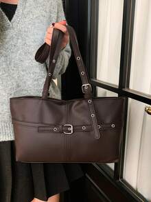 新款豹纹腰带，简约时尚通勤必备；超大复古腋下手提包，欧美风