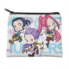 Mattel 1个KPOP女团零钱包，帆布零钱包，耳机收纳袋，钥匙扣 - 彩色 - 查看 4